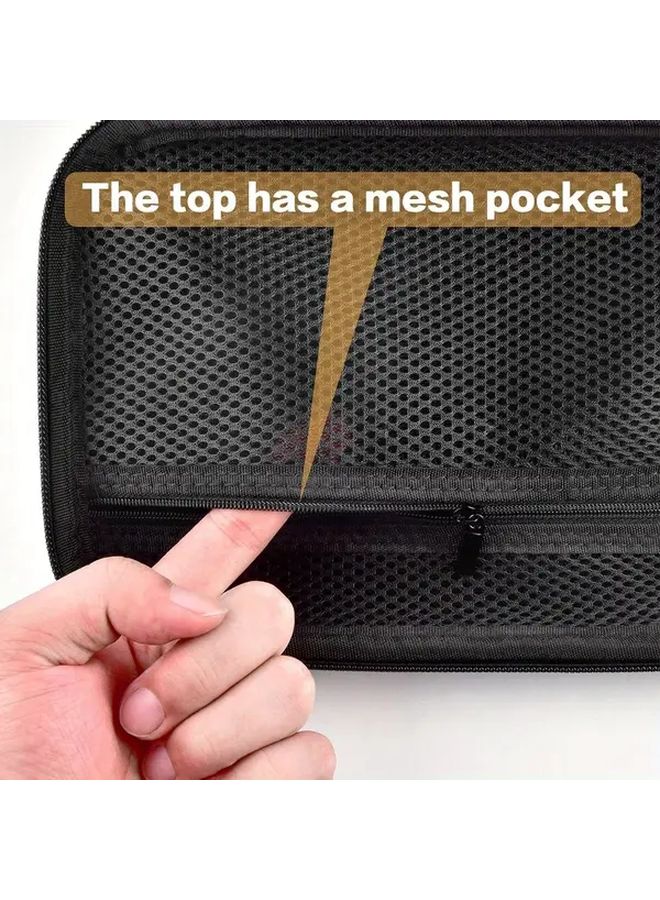 Black Case For Doc Plus Dok Premium 4x6 Instant Photo Printer Holder For Adapter Cartridge Paper Power Cord Box Only - Image 4